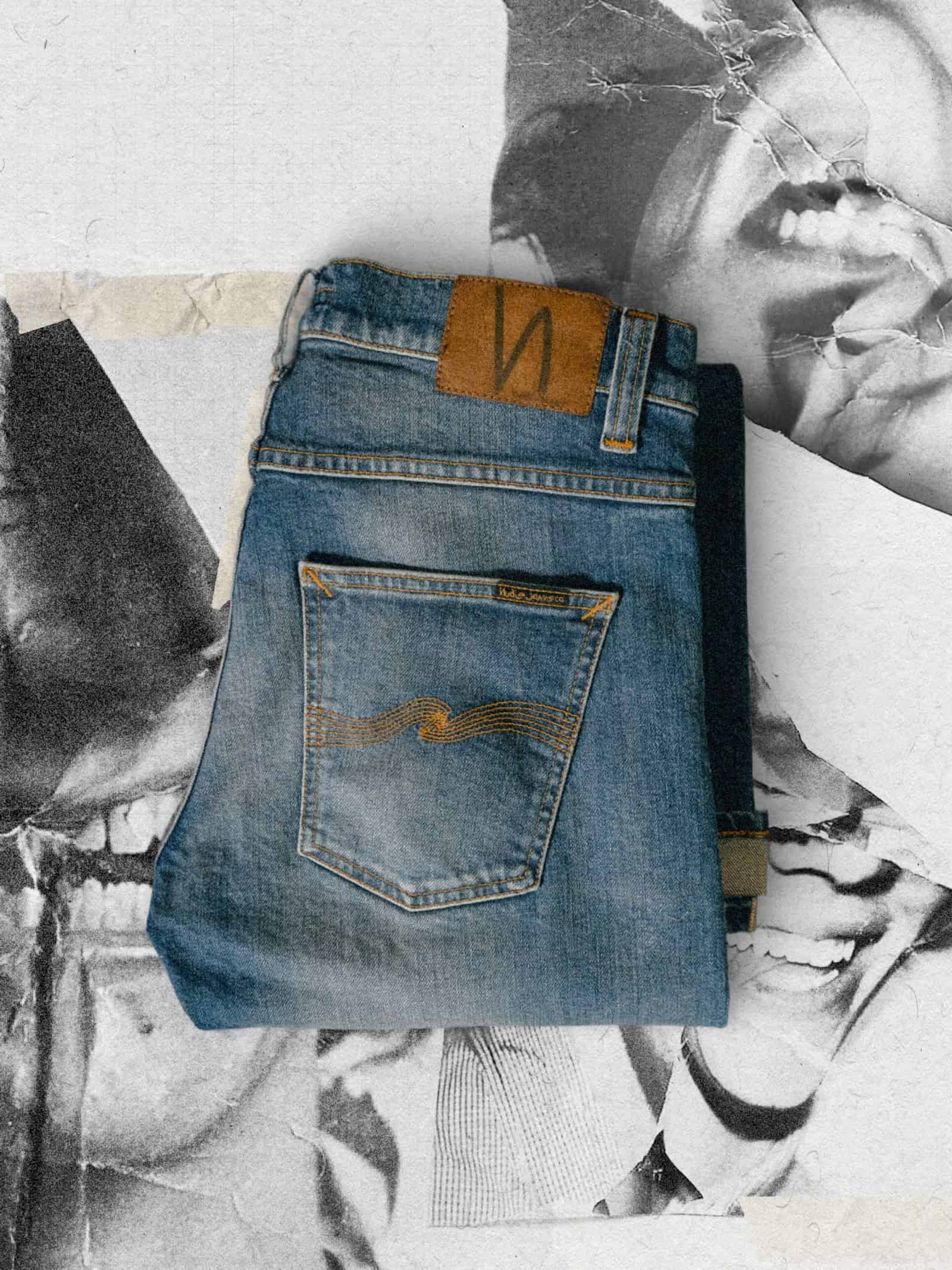 Nudie Jeans Selvedge Denim - Grim Trim
