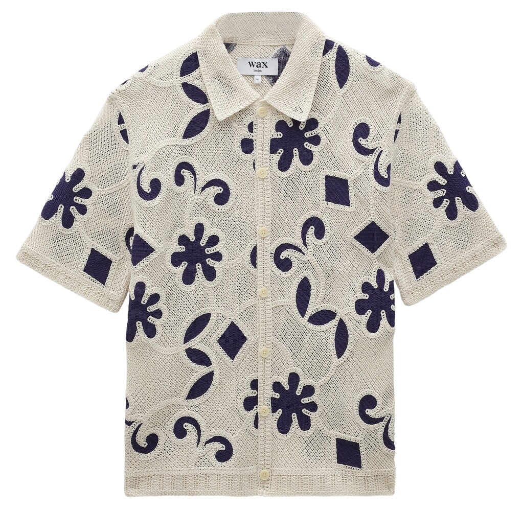 Wax London Porto Ecru Doodle Crochet