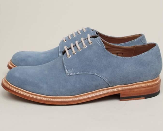Grenson Finlay Suede 5 Eyelet Gibson