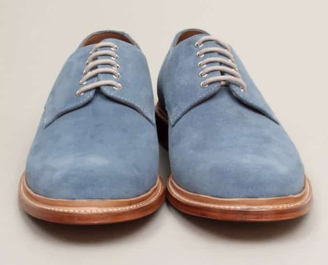 Grenson Finlay Suede 5 Eyelet Gibson