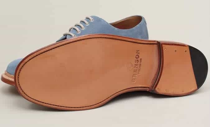 Grenson Finlay Suede 5 Eyelet Gibson