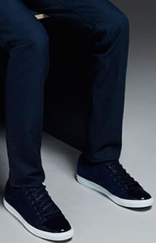 Topman Lux Navy Elite Trainers