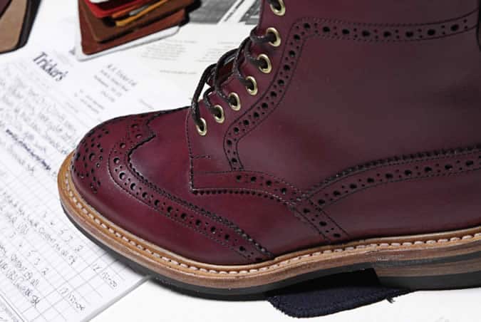 Tricker’s x End Hunting Co. Oxblood Brogues