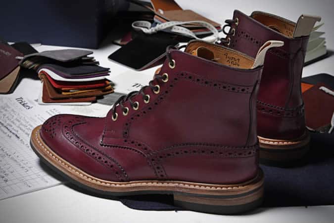 Tricker’s x End Hunting Co. Oxblood Brogues