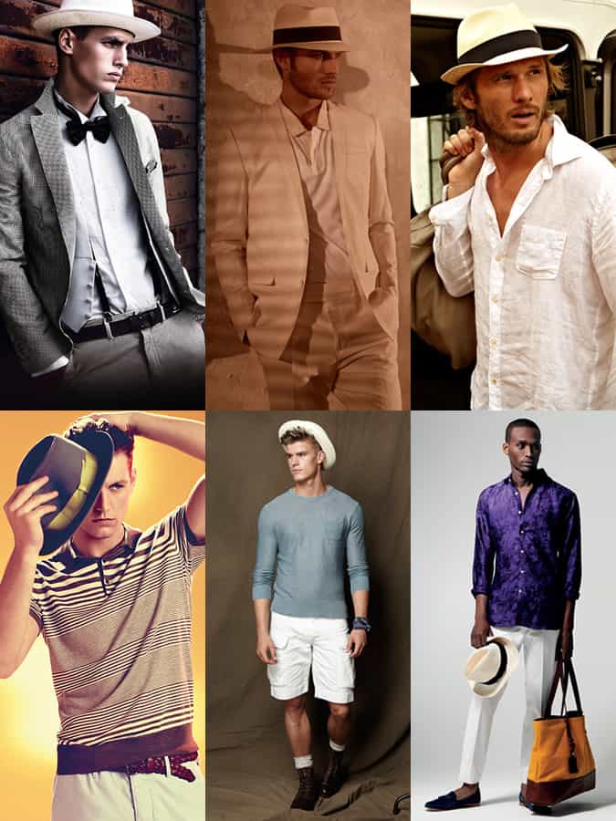 Men's Panama Hat Lookbook
