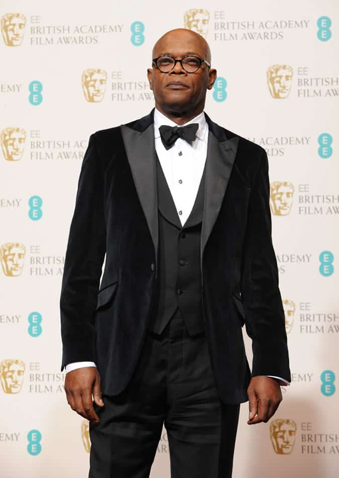 Samuel L Jackson - Hackett at the BAFTA’s 2013