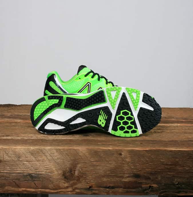 New Balance M890 Running Trainer - Lumo Green