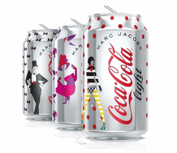 Marc Jacobs Diet Coke Cans