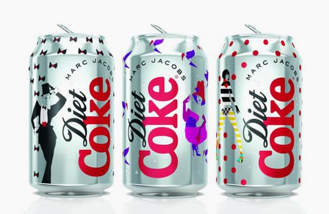 Marc Jacobs Diet Coke Cans