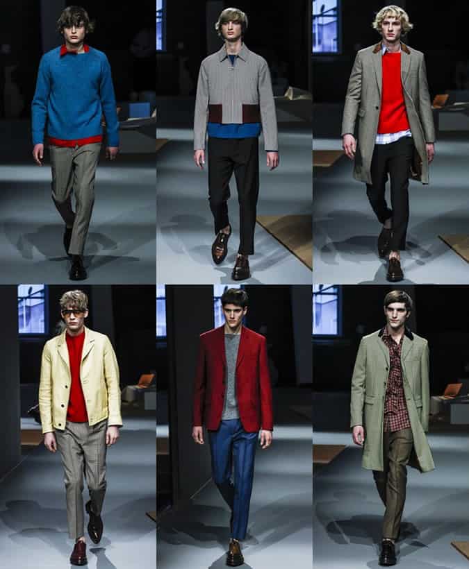 Prada AW13 Menswear - Milan Fashion Week