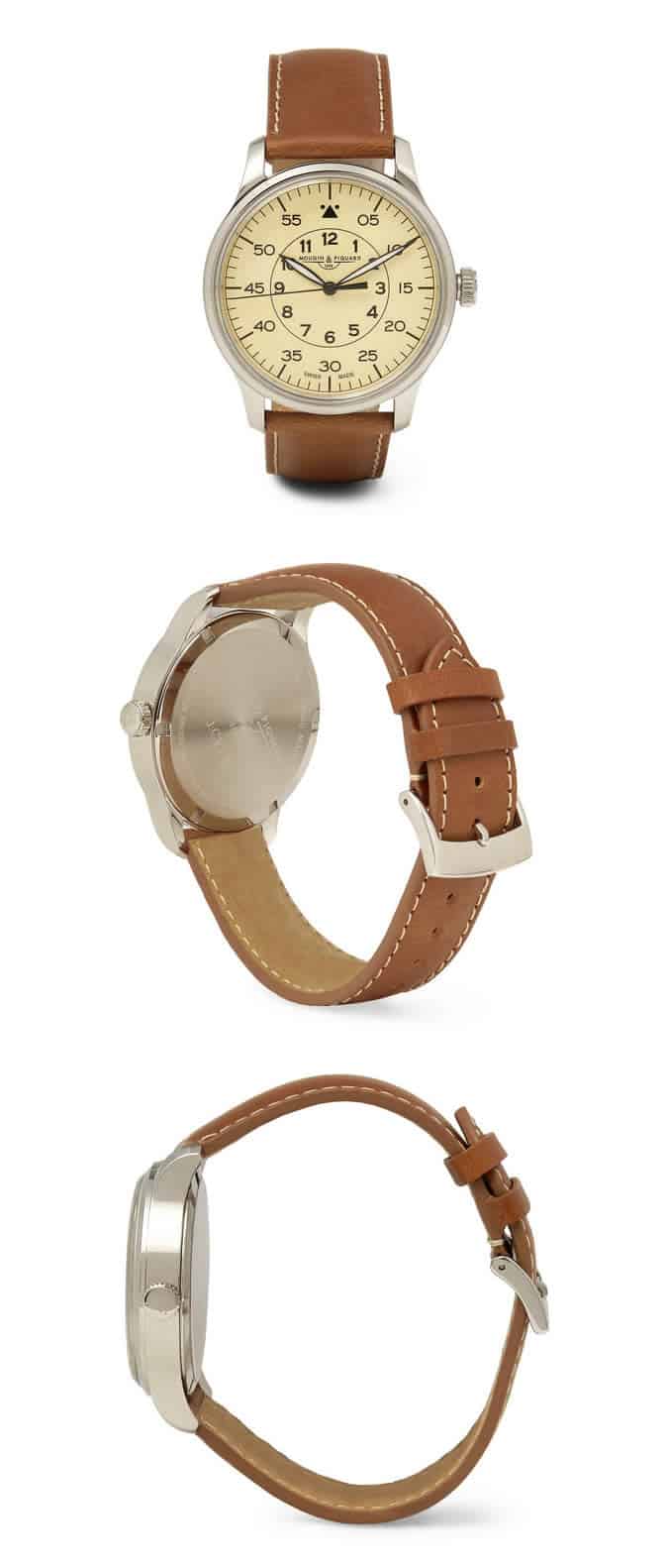 Mougin & Piquard x J.Crew Grande Seconde Stainless Steel Watch