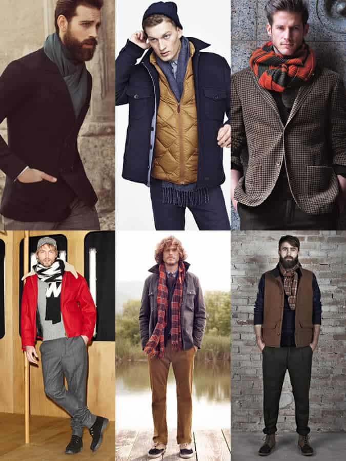 Men's Cold Weather Scarves