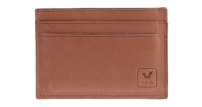 Mini Soleta leather cardholder