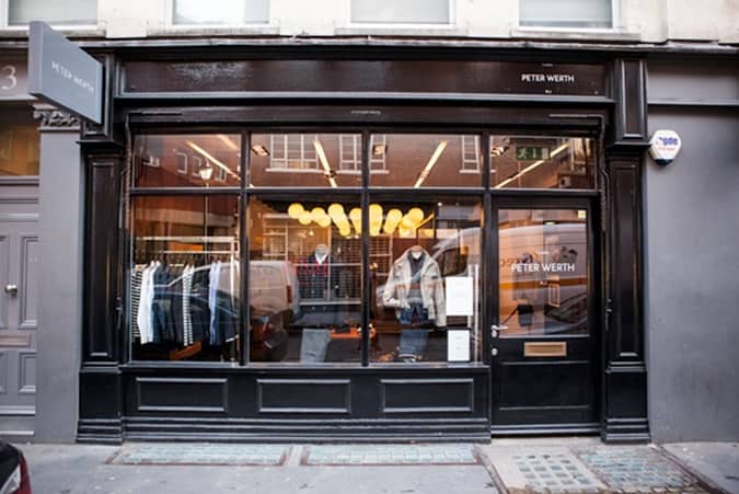 Peter Werth: New London Store