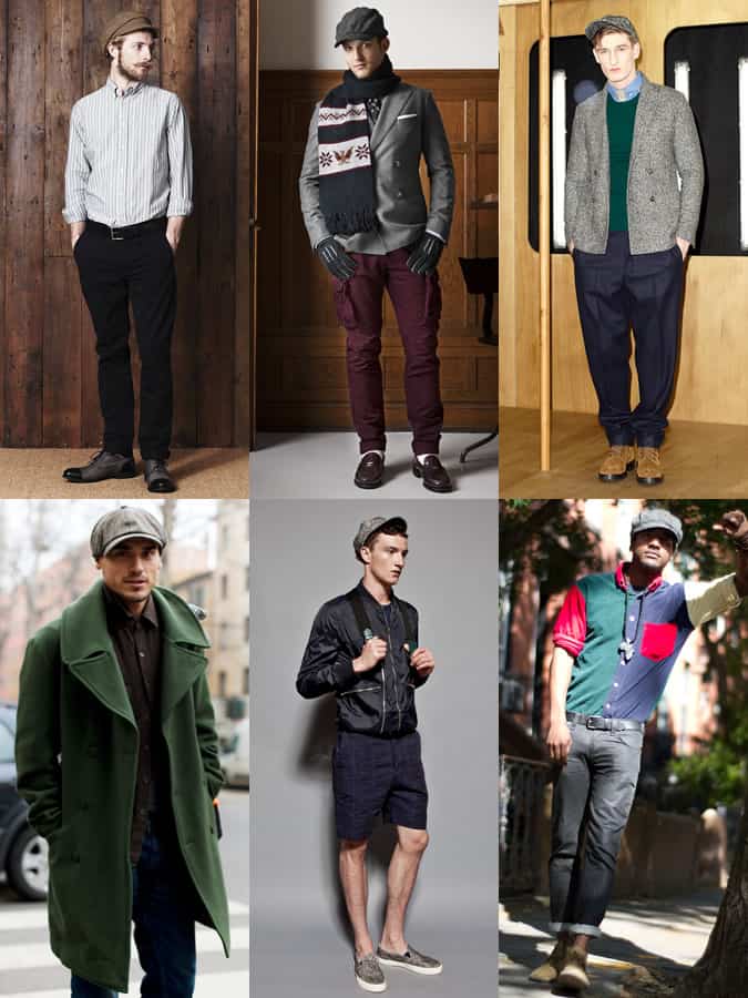 Men's Baker Boy Cap Lookbook