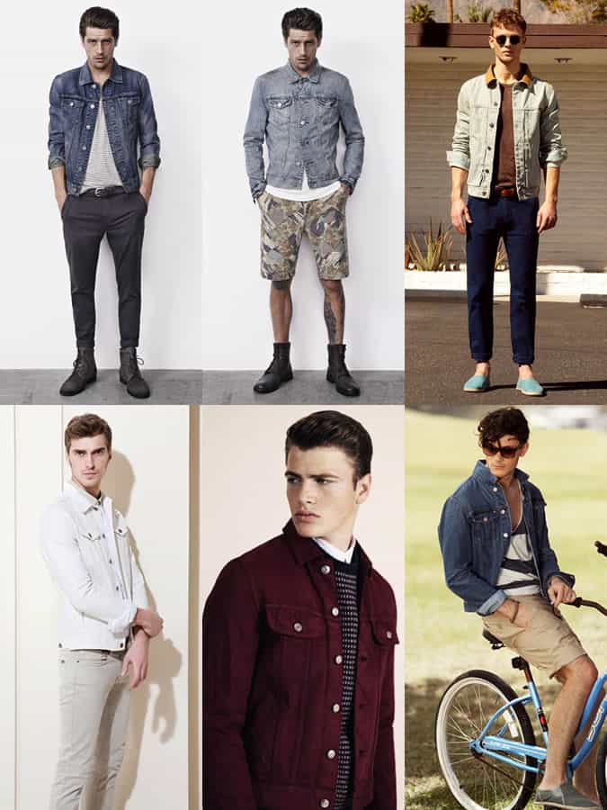 Men's SS13 Denim Jacket Lookbook