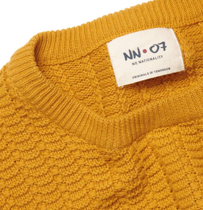  NN.07 Miho Textured-Cotton Sweater
