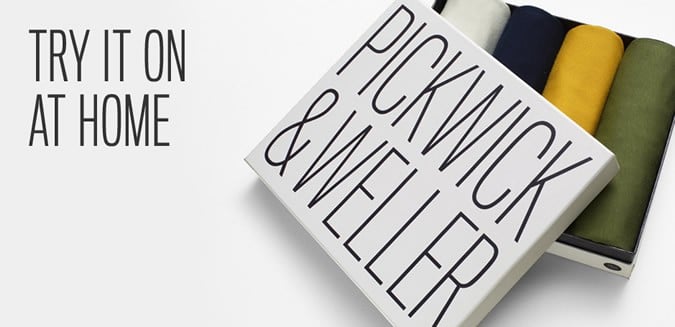 Pickwick and Weller - Try it on at Home