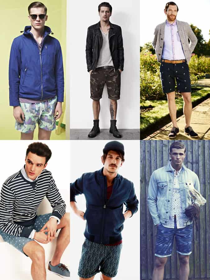 Men's SS13 Printed Shorts Lookbook