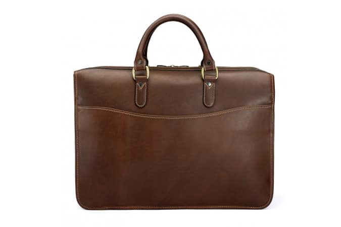 Tusting Sundance Floodlight Leather Grafton Laptop Briefcase
