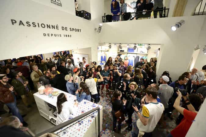 Le Coq Sportif Store opening Barcelona