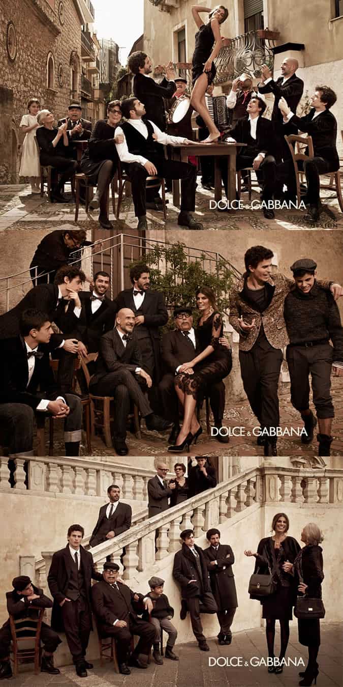 D&G AW12 Menswear Campaign