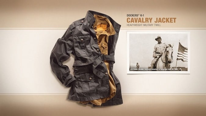 Dockers K-1 Khaki- Rough Riders Collection