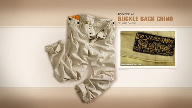 Dockers K-1 Khaki- Rough Riders Collection