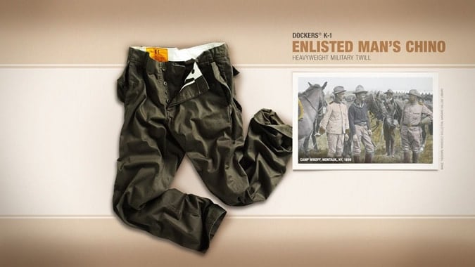 Dockers K-1 Khaki- Rough Riders Collection