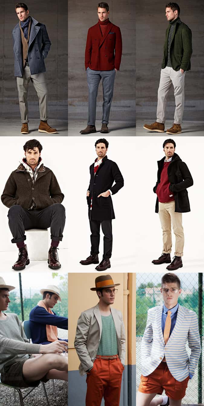 Boglioli, Esemplare and Camo Lookbook - Italian Menswear Brands
