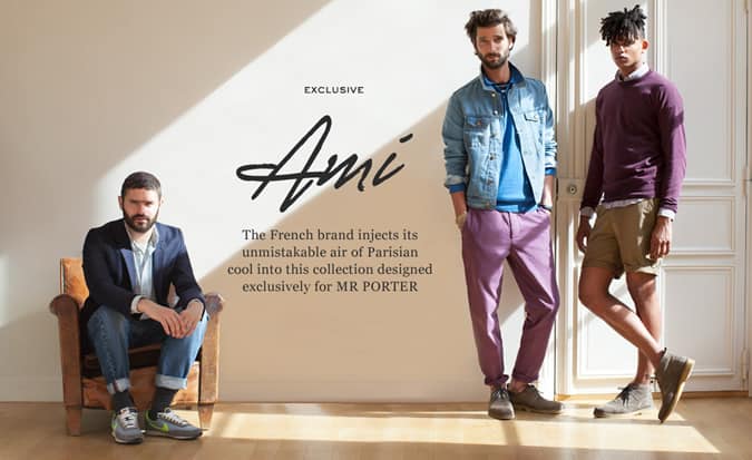 Ami for Mr Porter