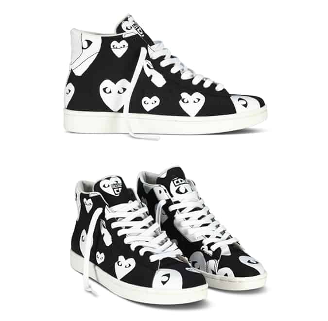 Converse x Comme des Garçons PLAY Collection