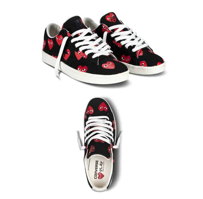 Converse x Comme des Garçons PLAY Collection