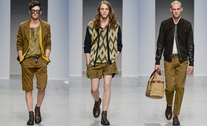 Diesel Black Gold SS13 Menswear: Safari Inspired