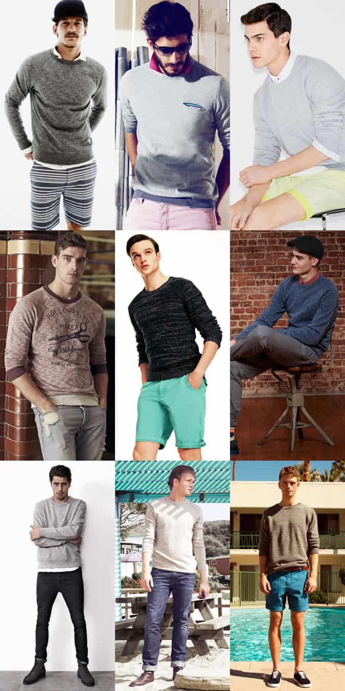 Men's Marl Sweaters and Sweatshirts