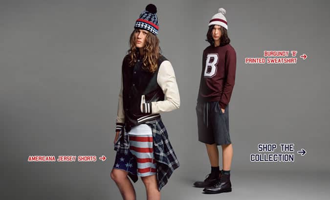 Topman Pop Varsity Trend