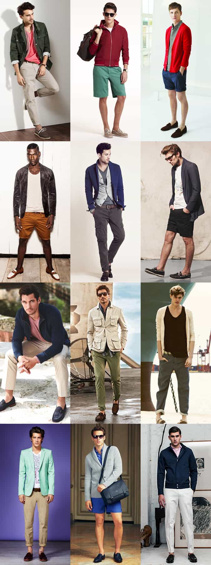 Men's Casual Travelling Lookbook