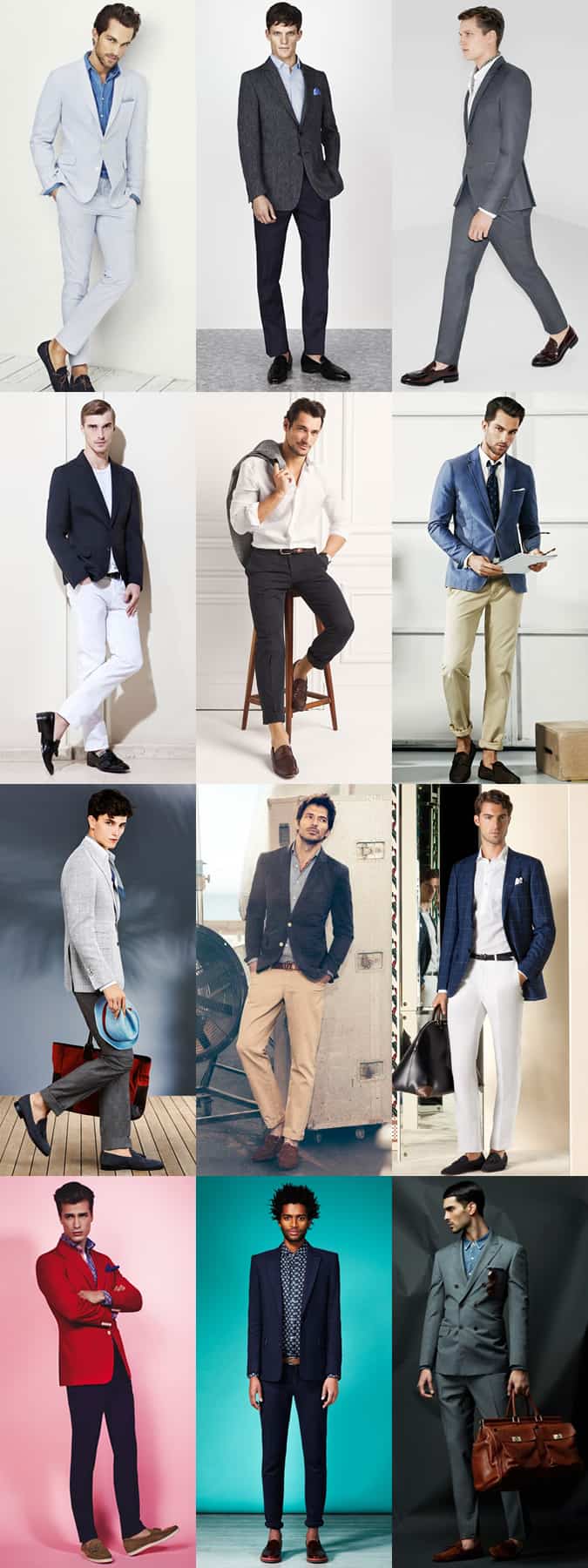 Men's Business-Casual and Formal Travelling Outfits