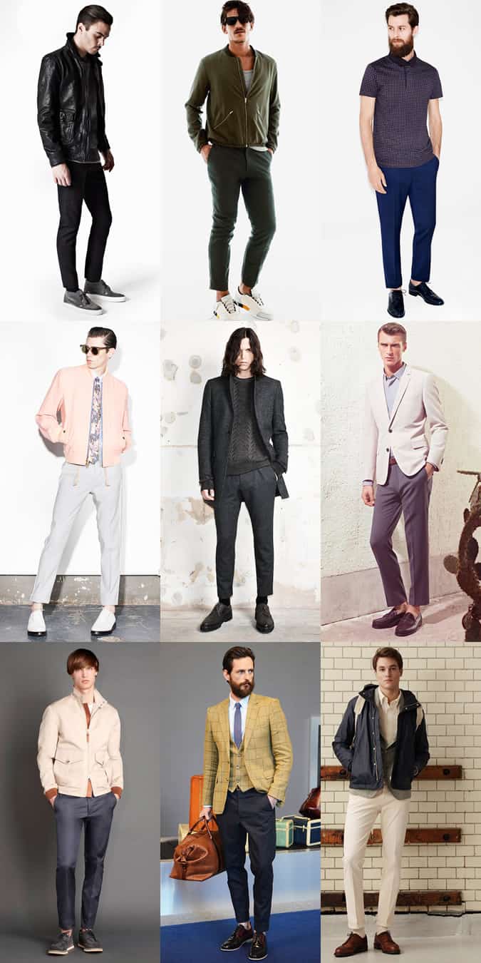 Men's Shorter Trouser Break Lookbook
