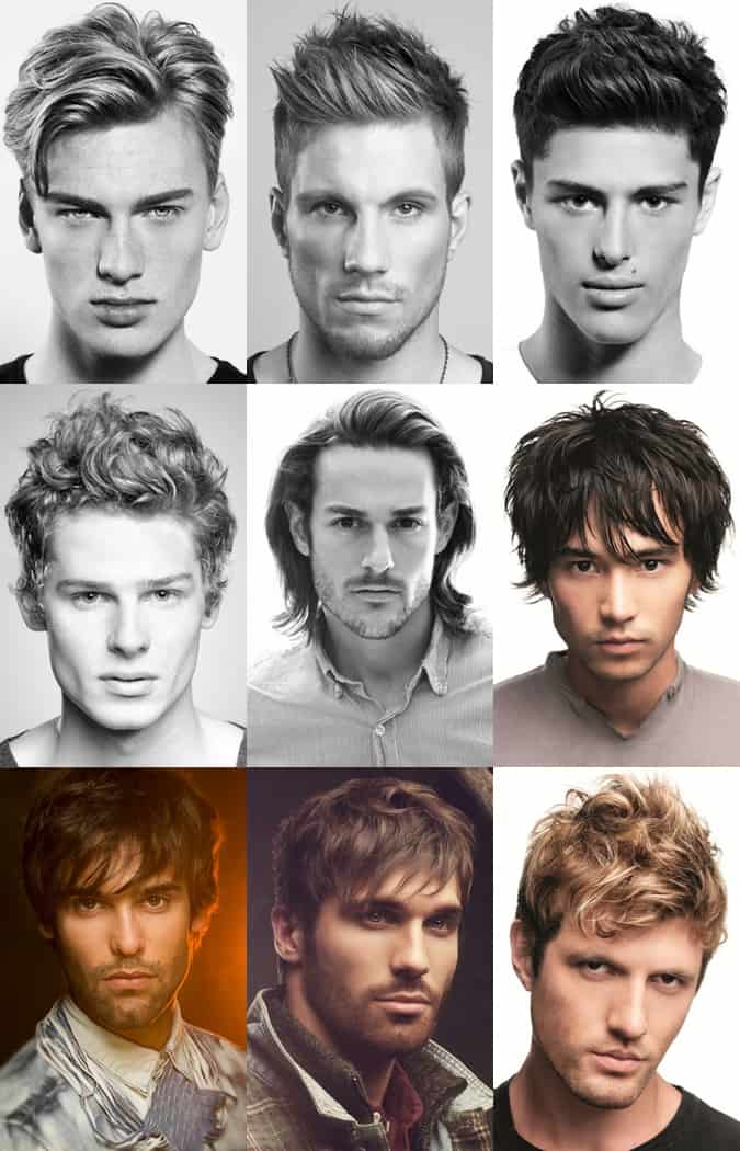 Men' Mid To Long Length Summer Holiday Hairstyles