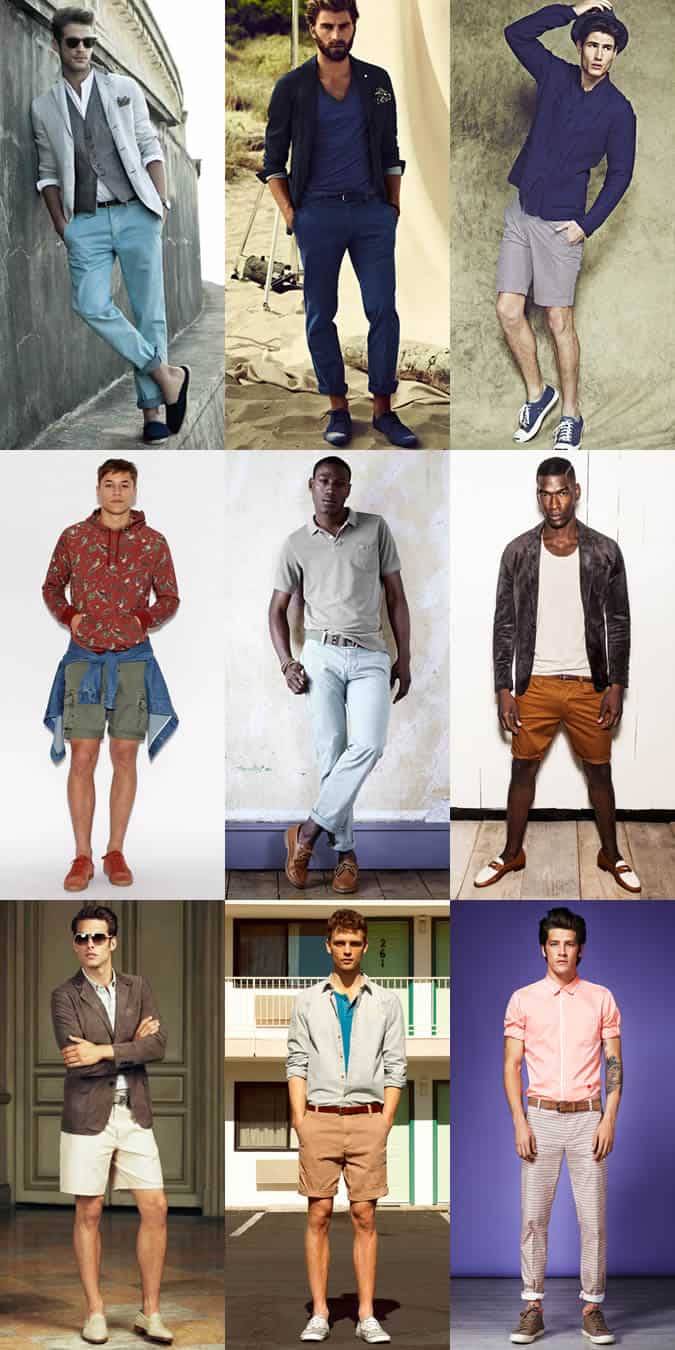 Men's Sockless Lookbook