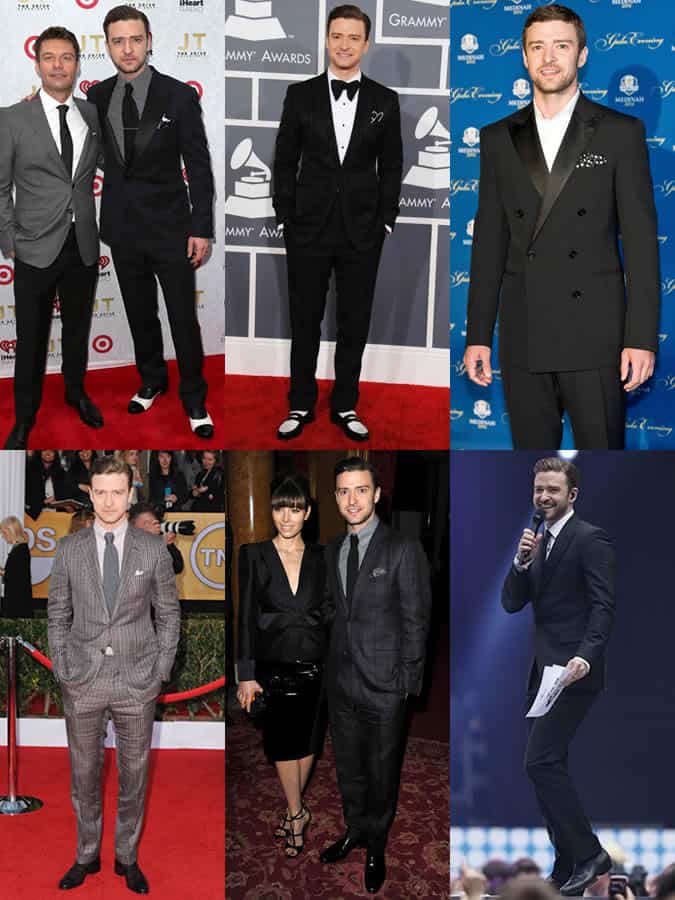 Justin Timberlake Formal Wear Lookbook