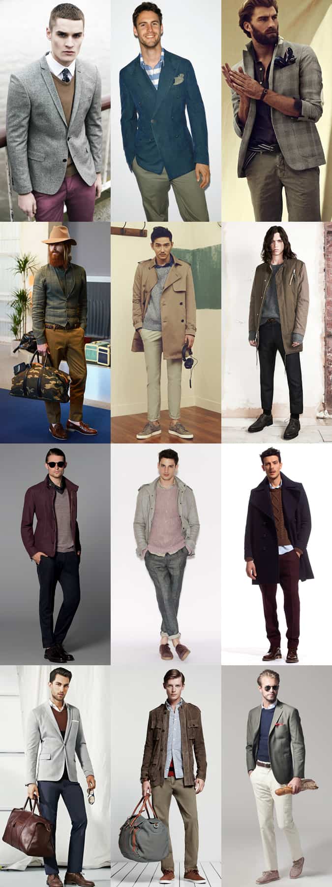 Muted, Complementary Colour Combinations for Men