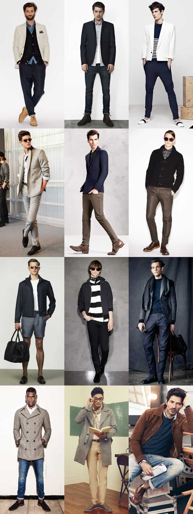 Men's Parisian Chic-Inspired Lookbook & Outfit Examples