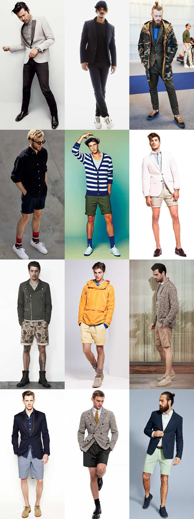 Men's Clashing and Blending Styles