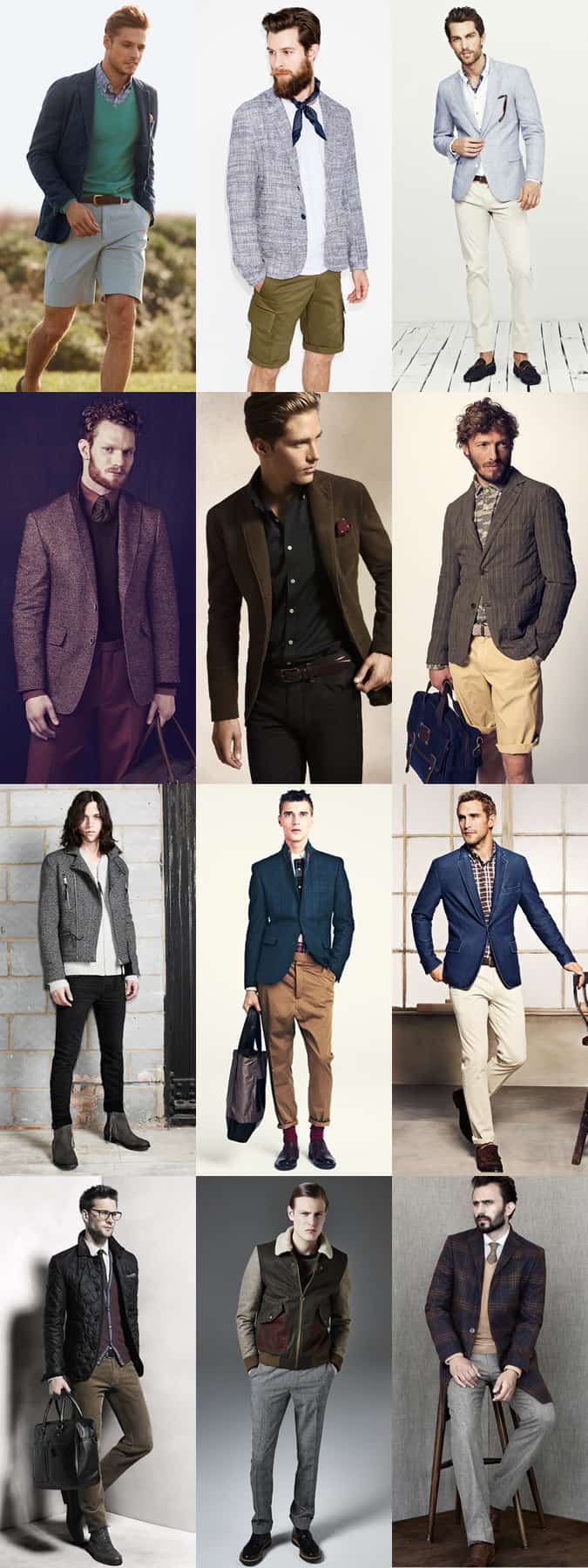 Men's Texture Mixing Outfit Inspiration