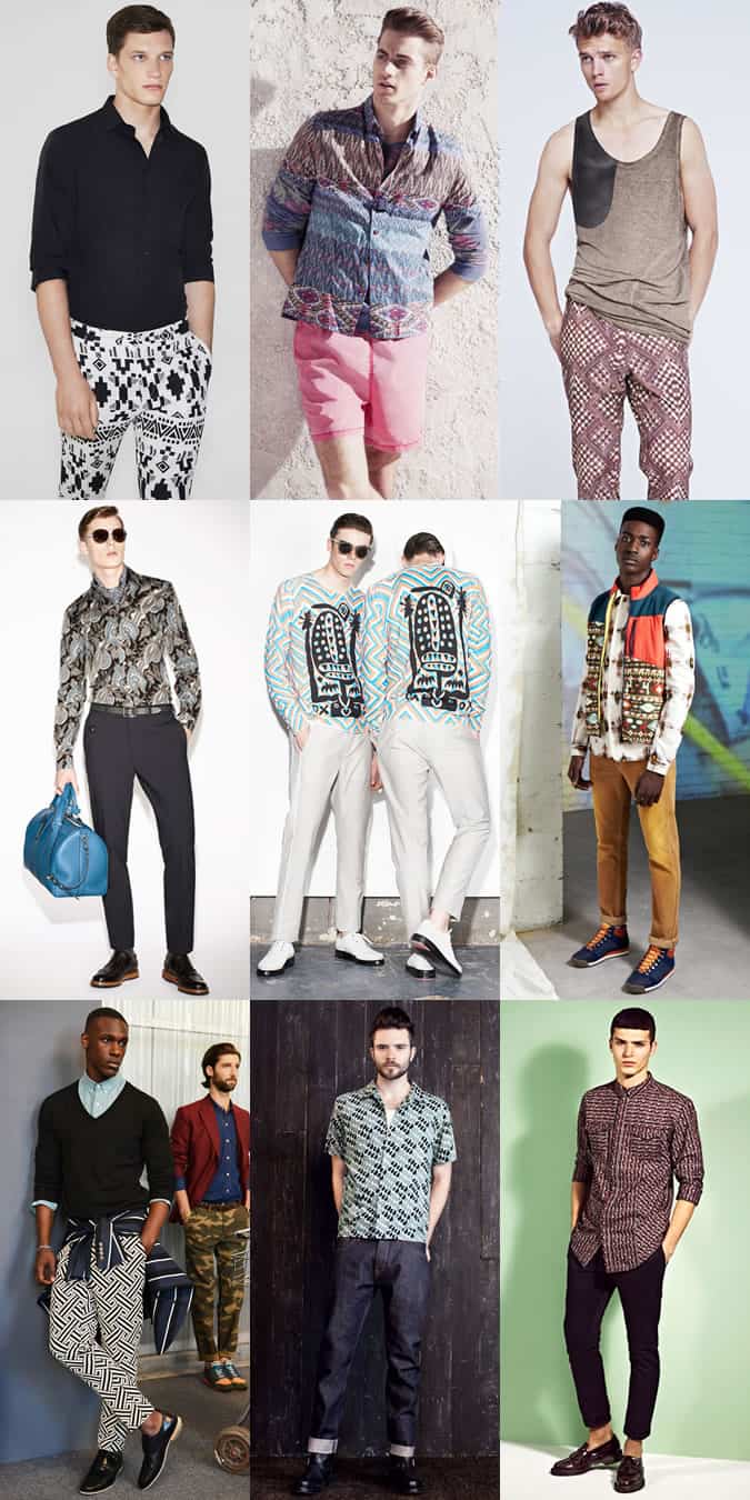 Men's African-Inspired Prints Lookbook