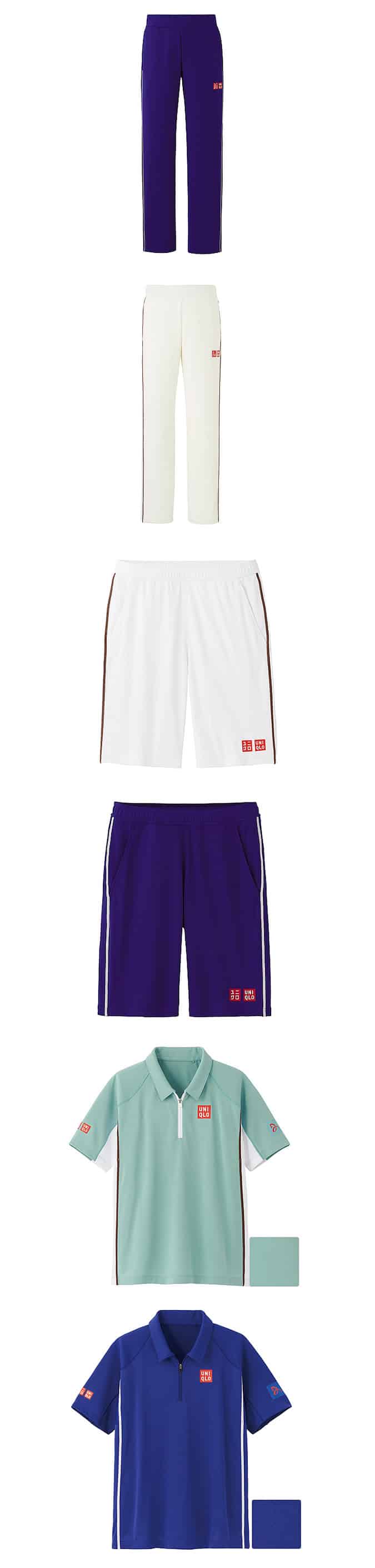 Uniqlo x Novak Djokovic 2013 Collection