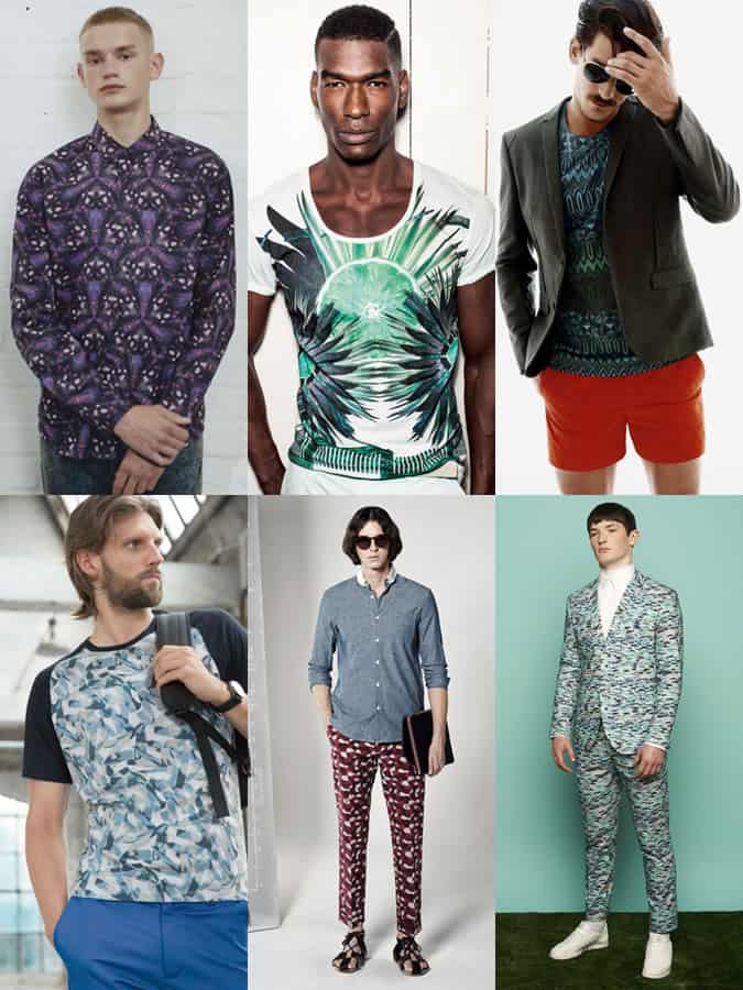 Men's Kaleidoscope Prints Lookbook