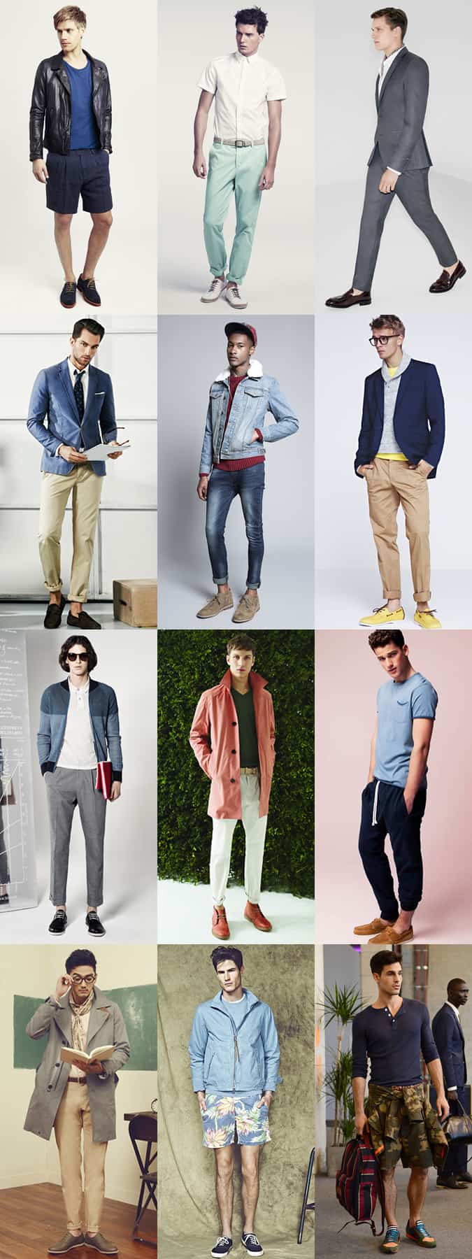 Men's Sockless Lookbook